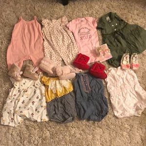 Baby girl clothes lot | size 3 months | 13 items!